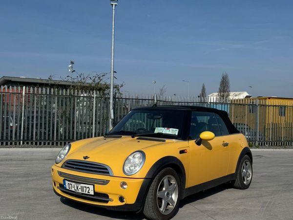 Mini Cooper Convertible, Petrol, 2007, Yellow