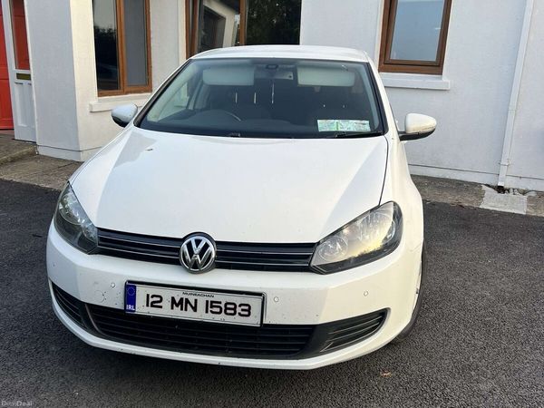 Volkswagen Golf Hatchback, Diesel, 2012, White