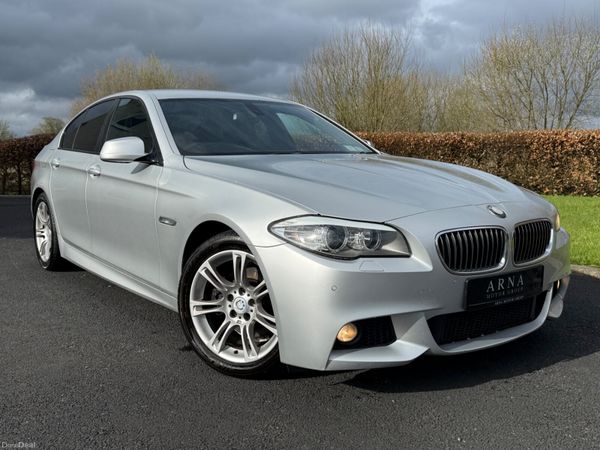 BMW 5-Series Saloon, Diesel, 2012, Silver