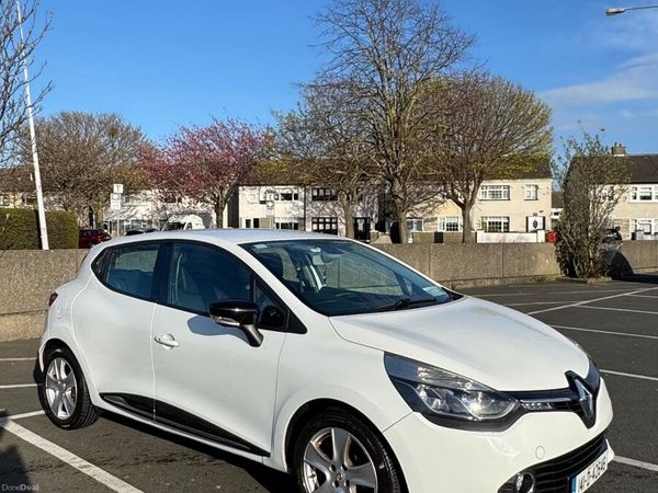 Renault Clio Hatchback, Diesel, 2014, White