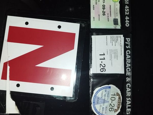 Toyota Auris Hatchback, Diesel, 2011, Black