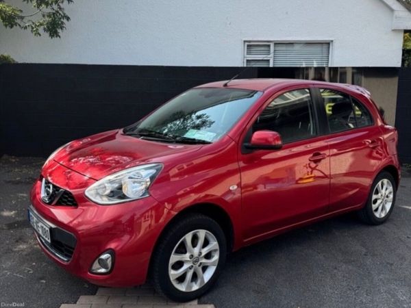 Nissan Micra Hatchback, Petrol, 2015, Red