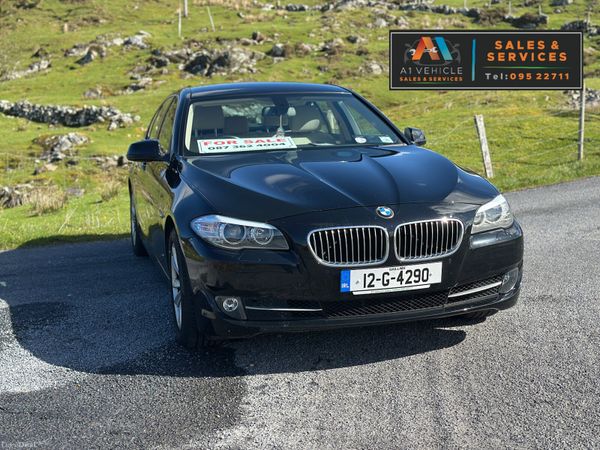 BMW 5-Series Saloon, Diesel, 2012, Black