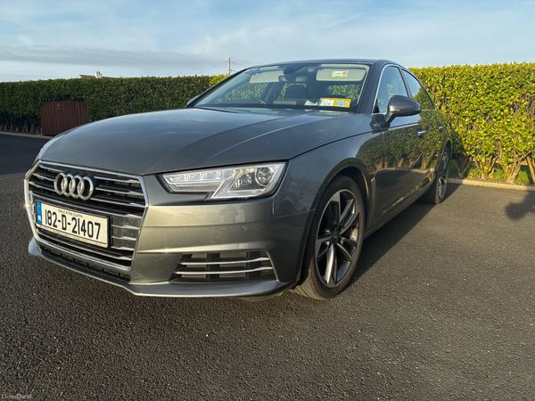 Audi A4 Saloon, Diesel, 2018, Grey