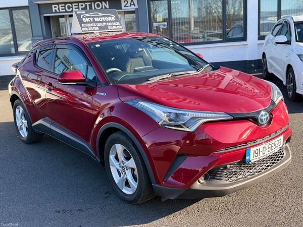 Toyota C-HR Hatchback, Petrol Hybrid, 2019, Red