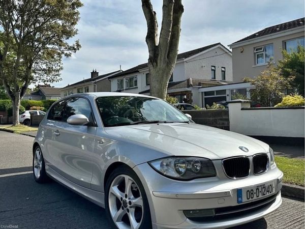 BMW 1-Series Hatchback, Diesel, 2008, Silver