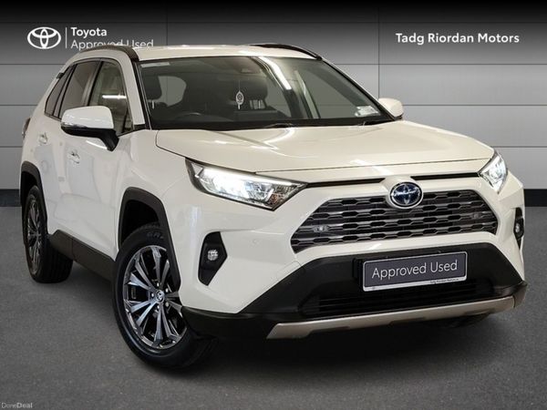 Toyota RAV4 SUV, Petrol Hybrid, 2022, White