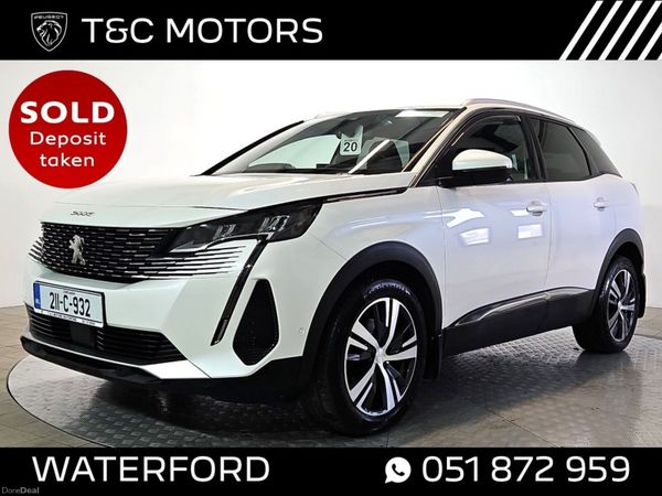 Peugeot 3008 SUV, Diesel, 2021, White