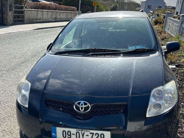 Toyota Auris Hatchback, Petrol, 2009, Black