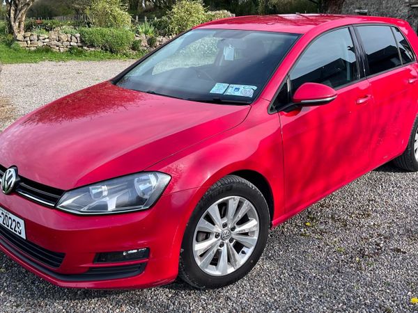 Volkswagen Golf Estate, Diesel, 2013, Red