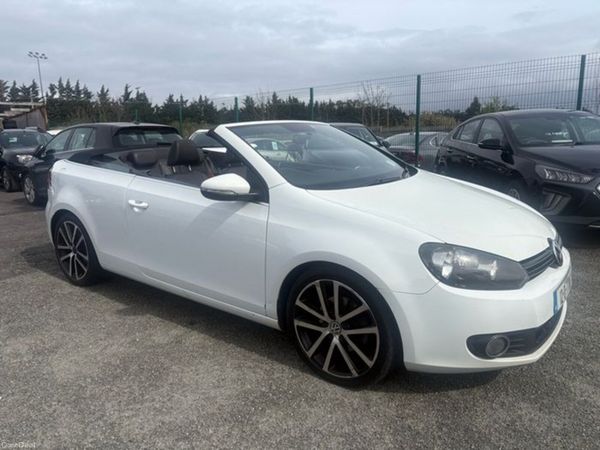 Volkswagen Golf Convertible, Diesel, 2012, White