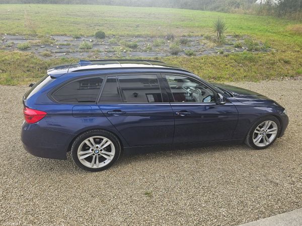 BMW 3-Series Estate, Diesel, 2016, Blue