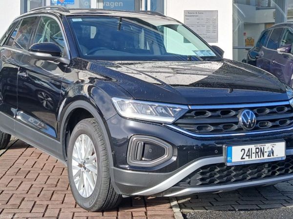 Volkswagen T-Roc SUV, Petrol, 2024, Black