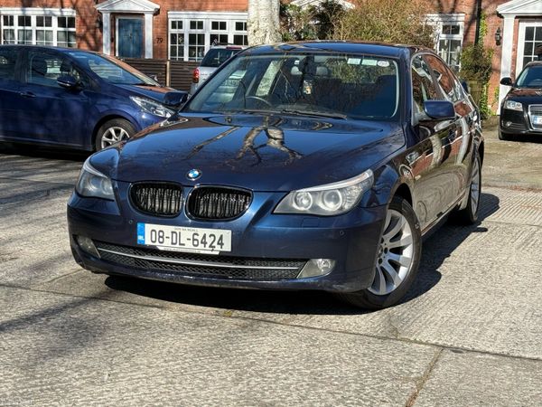 BMW 5-Series Saloon, Diesel, 2008, Blue