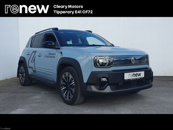 Renault 4 Hatchback, Electric, 2025, Blue