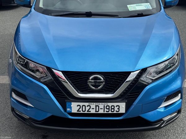 Nissan Qashqai MPV, Petrol, 2020, Blue