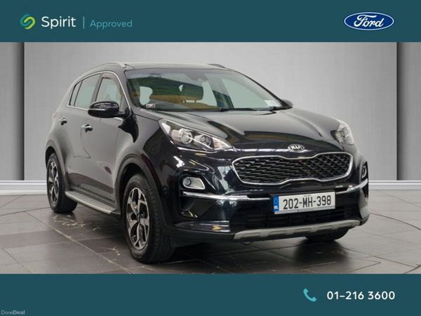 Kia Sportage SUV, Diesel Hybrid, 2020, Black