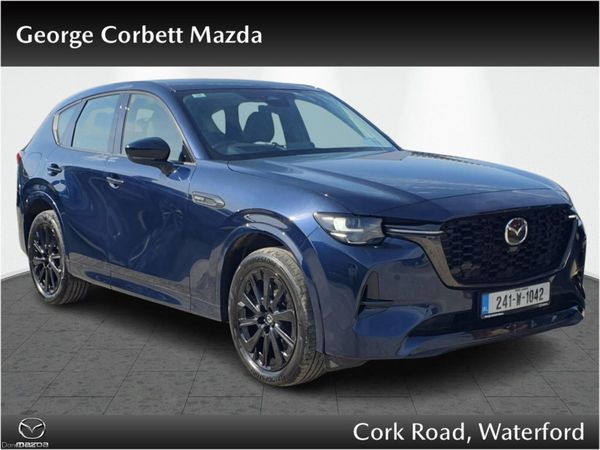 Mazda CX-60 SUV, Petrol Plug-in Hybrid, 2024, Blue