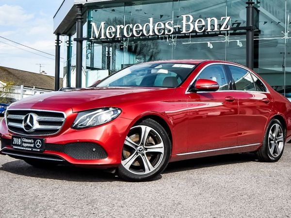 Mercedes-Benz E-Class Saloon, Diesel, 2018, Red