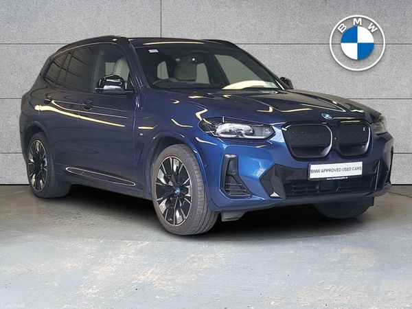 BMW iX3 Estate, Electric, 2023, Blue