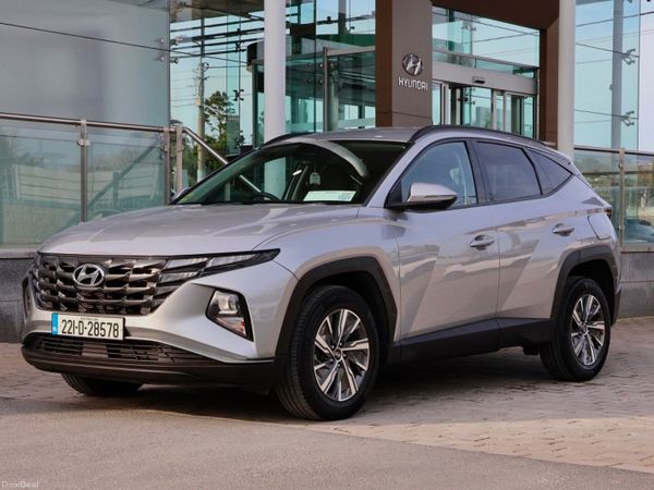 Hyundai Tucson SUV, Petrol Hybrid, 2022, Silver