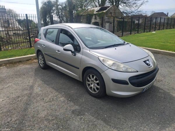 Peugeot 207 Estate, Diesel, 2009, Silver