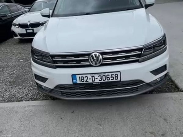 Volkswagen Tiguan SUV, Diesel, 2018, White