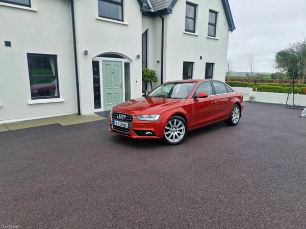 Audi A4 Saloon, Diesel, 2014, Red