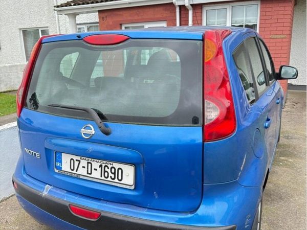 Nissan Note MPV, Petrol, 2007, Blue