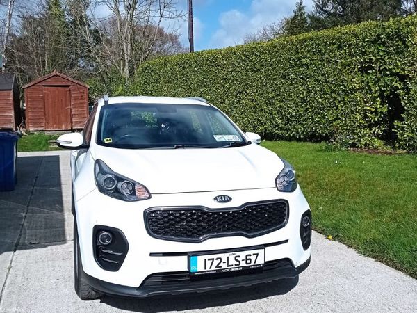 Kia Sportage SUV, Diesel, 2017, White