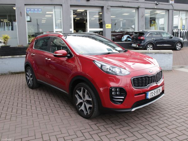 Kia Sportage SUV, Diesel, 2017, Red