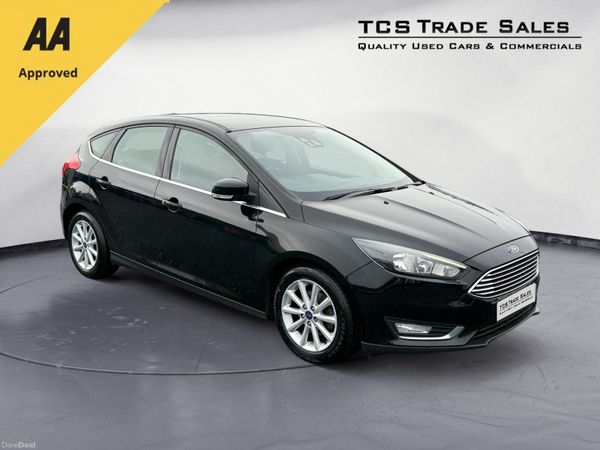 Ford Focus Hatchback, Diesel, 2017, Black