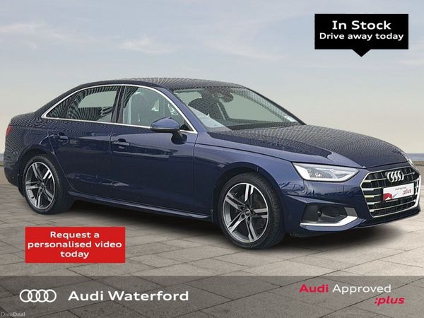 Audi A4 Saloon, Diesel, 2024, Blue