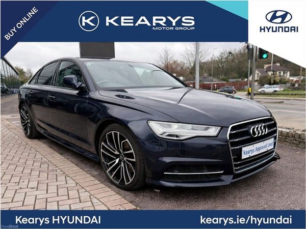 Audi A6 Saloon, Diesel, 2017, Navy