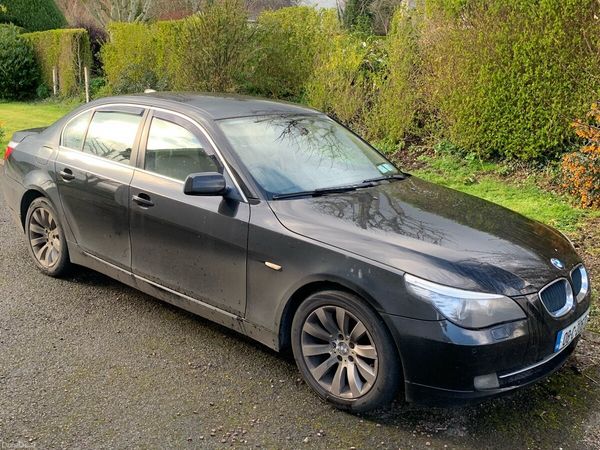 BMW 5-Series Saloon, Diesel, 2008, Black