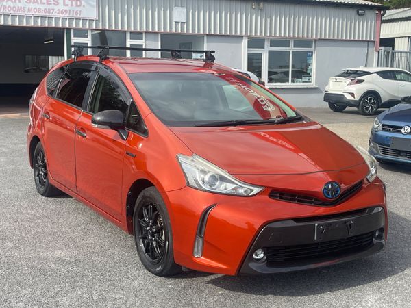 Toyota Prius Estate, Petrol Hybrid, 2014, Orange