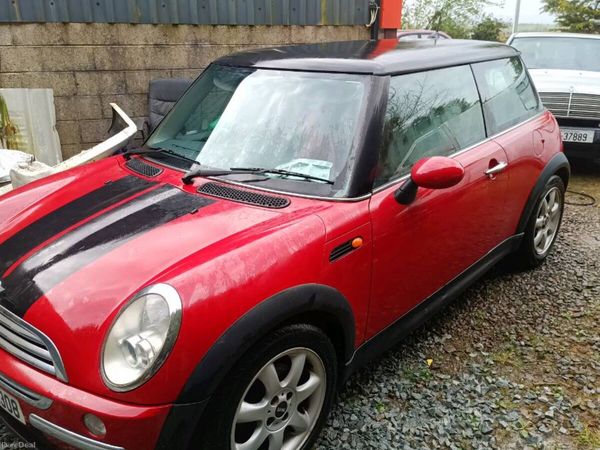 Mini One Hatchback, Diesel, 2005, Red
