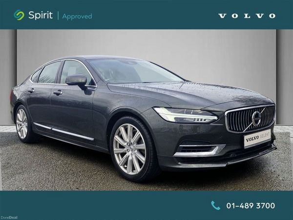 Volvo S90 Saloon, Petrol Hybrid, 2020, Grey