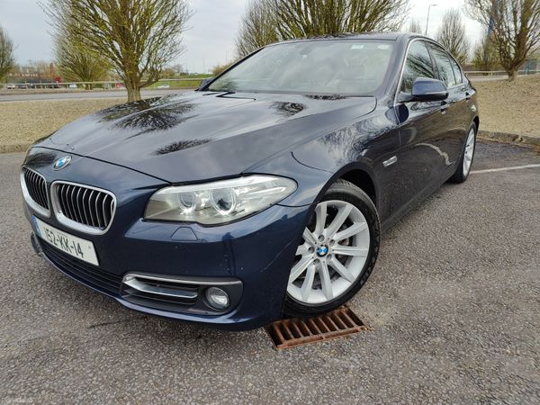 BMW 5-Series Saloon, Diesel, 2015, Blue