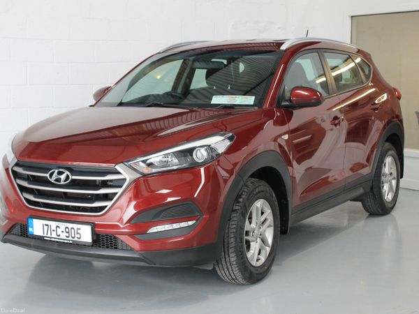 Hyundai Tucson SUV, Diesel, 2017, Red