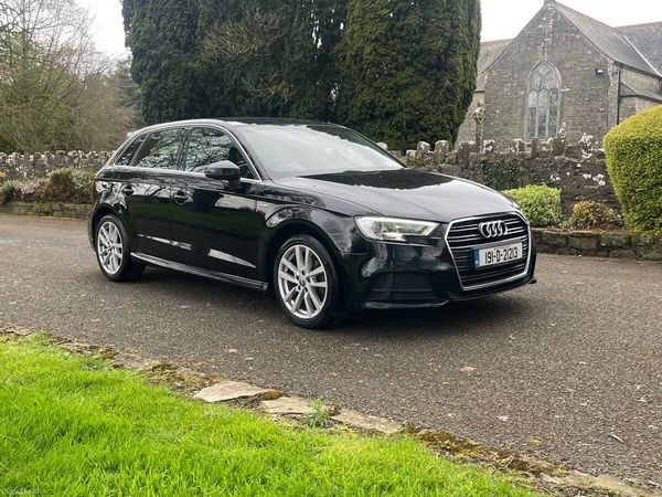 Audi A3 Hatchback, Diesel, 2019, Black