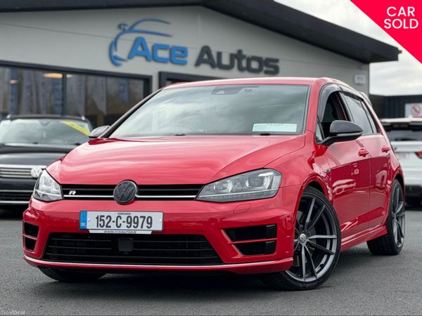 Volkswagen Golf Hatchback, Petrol, 2015, Red