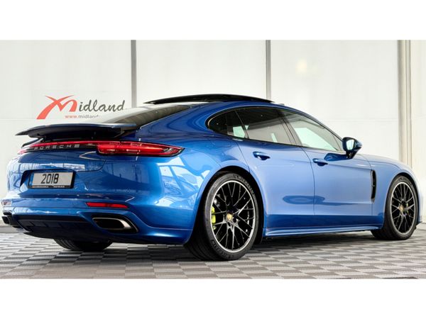 Porsche Panamera Hatchback, Petrol Plug-in Hybrid, 2018, Blue