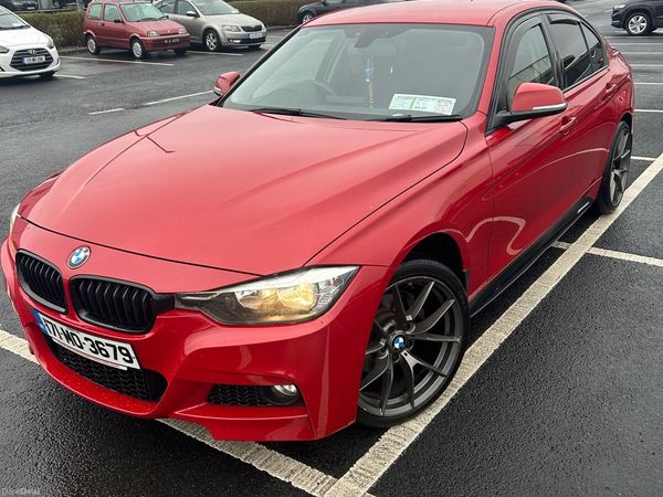 BMW 3-Series Saloon, Diesel, 2017, Red