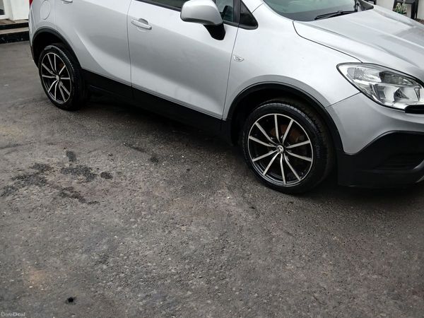 Opel Mokka SUV, Petrol, 2014, Silver