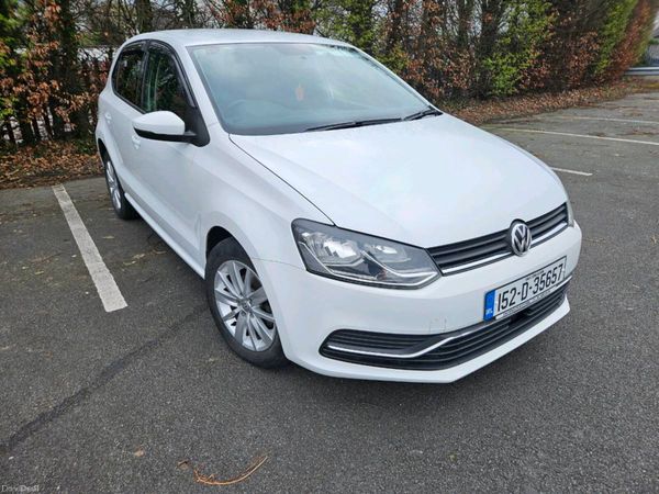 Volkswagen Polo Hatchback, Petrol, 2015, White