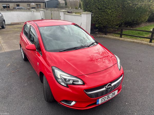 Opel Corsa Hatchback, Petrol, 2017, Red