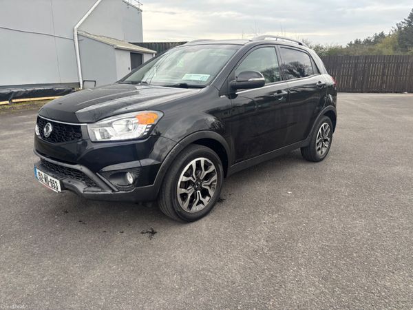 SsangYong Korando SUV, Diesel, 2015, Black