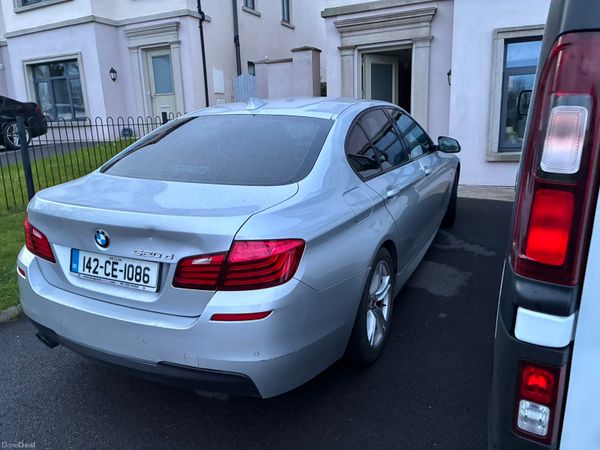 BMW 5-Series Saloon, Diesel, 2014, Silver
