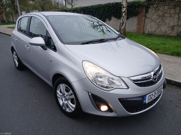 Opel Corsa Hatchback, Petrol, 2013, Silver